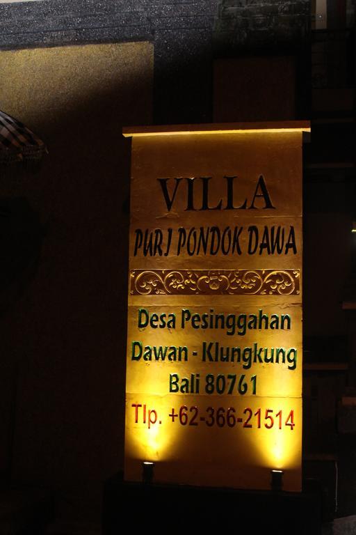 Puri Pondok Dawa Villa Kusamba Exteriör bild
